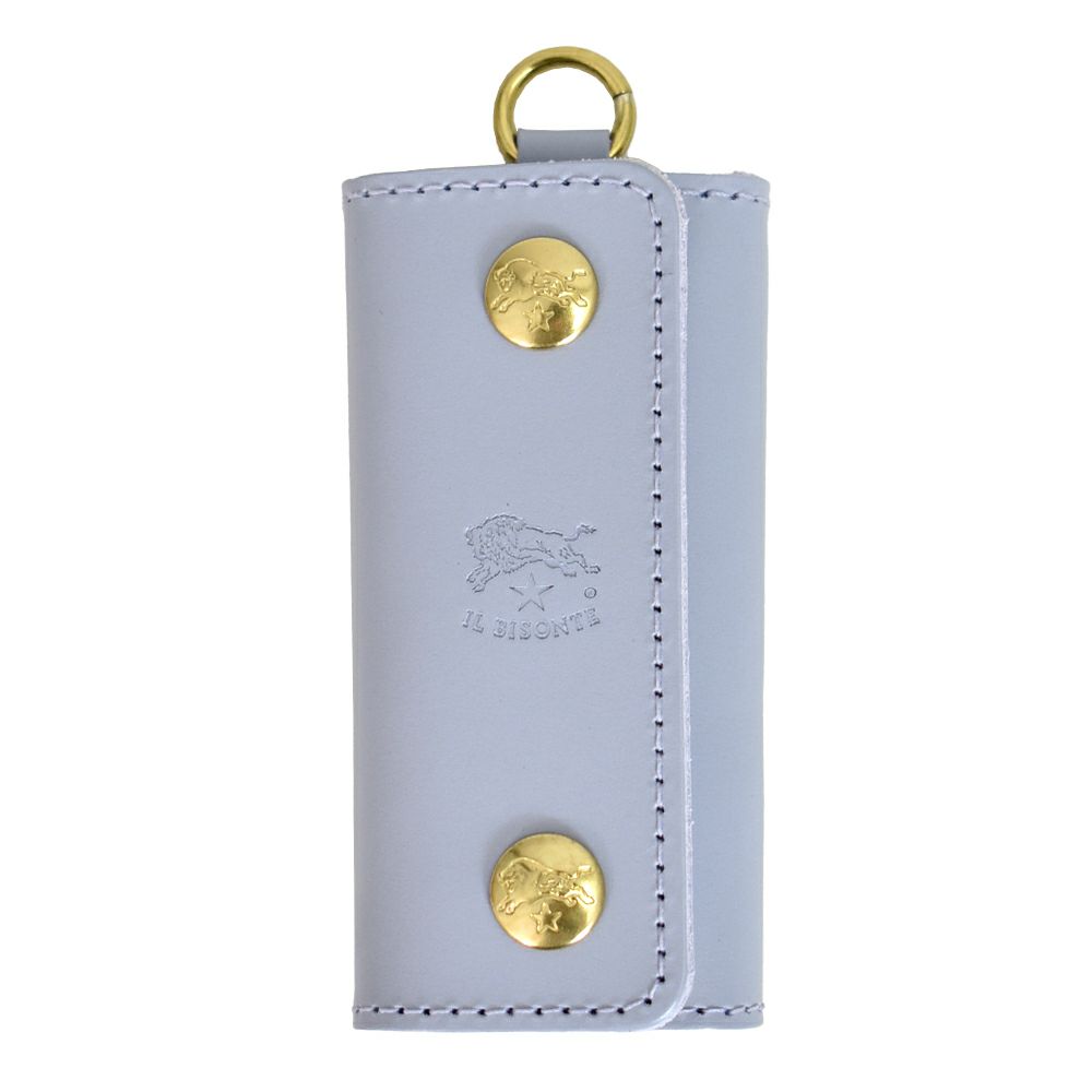 イルビゾンテ (IL BISONTE) キーケース 限定カラー リング付きレザーキーケース 54252305851 54252-3-05851