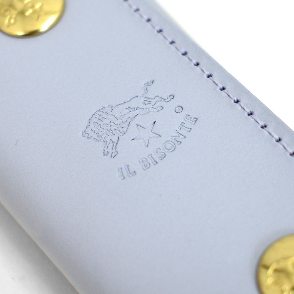 イルビゾンテ (IL BISONTE) キーケース 限定カラー リング付きレザーキーケース 54252305851 54252-3-05851
