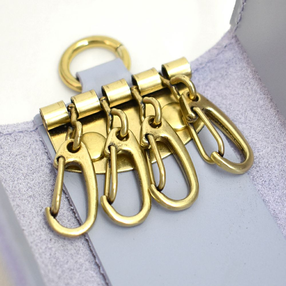 イルビゾンテ (IL BISONTE) キーケース 限定カラー リング付きレザーキーケース 54252305851 54252-3-05851