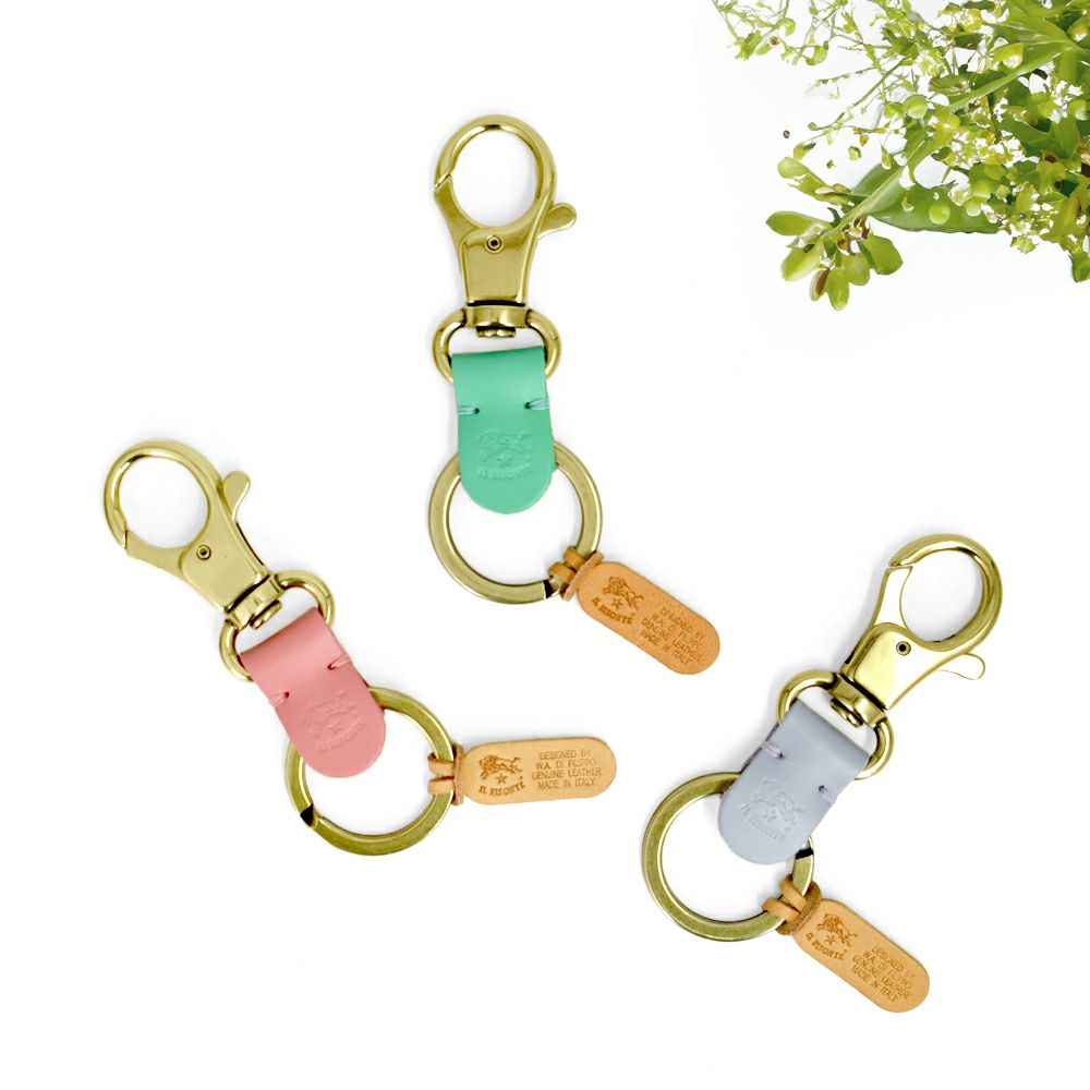 イルビゾンテ (IL BISONTE) キーリング 限定カラー レザーフックキーホルダー 54252-3-05951 54252305951