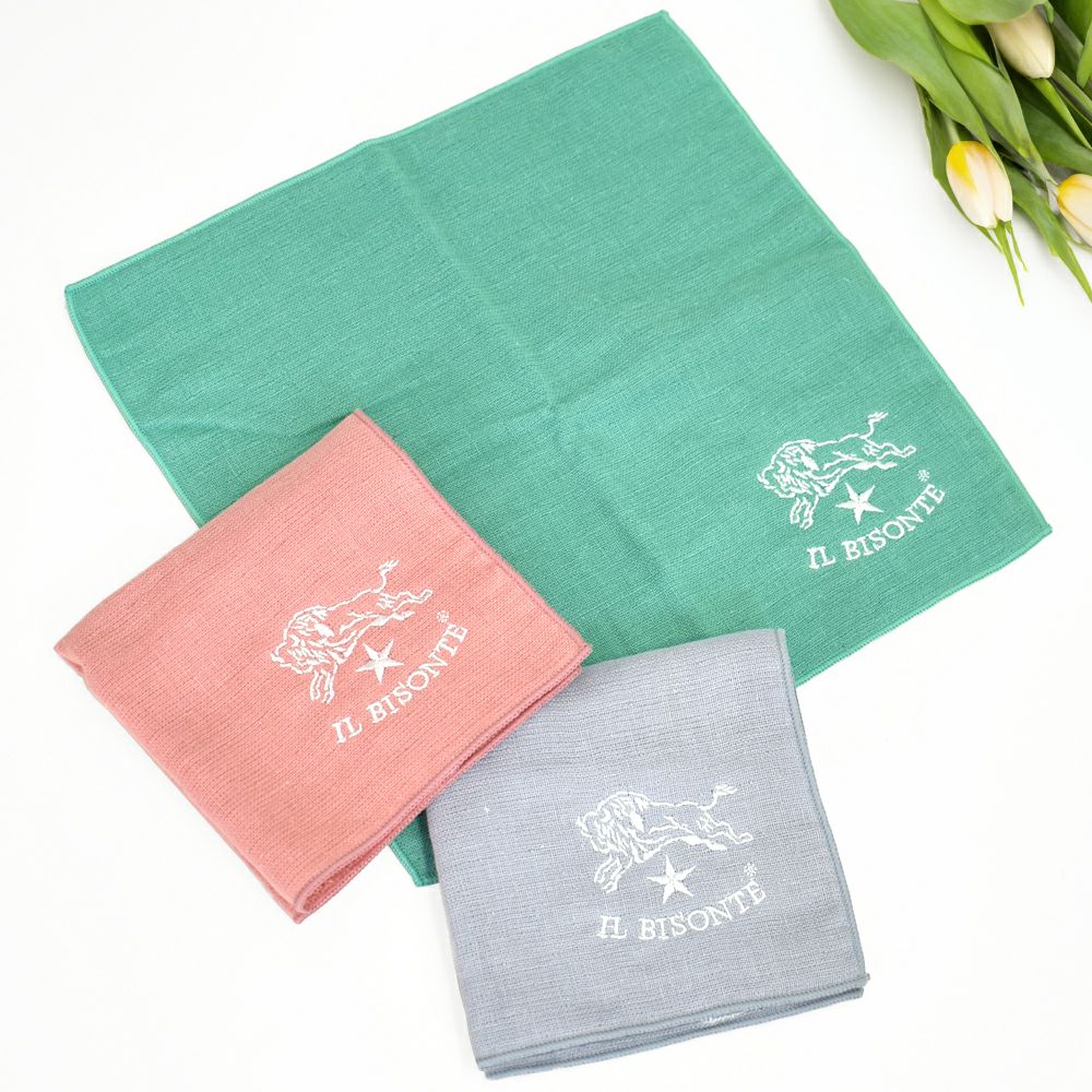 イルビゾンテ (IL BISONTE) ミニタオル 限定カラー ハンドタオル 54252-3-05185 54252305185