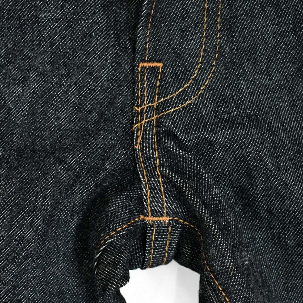 リゾルト (RESOLUTE) GB710 15thブラックモデル ブラックジーンズ ワンウォッシュ スリムストレート デニムパンツ 15周年