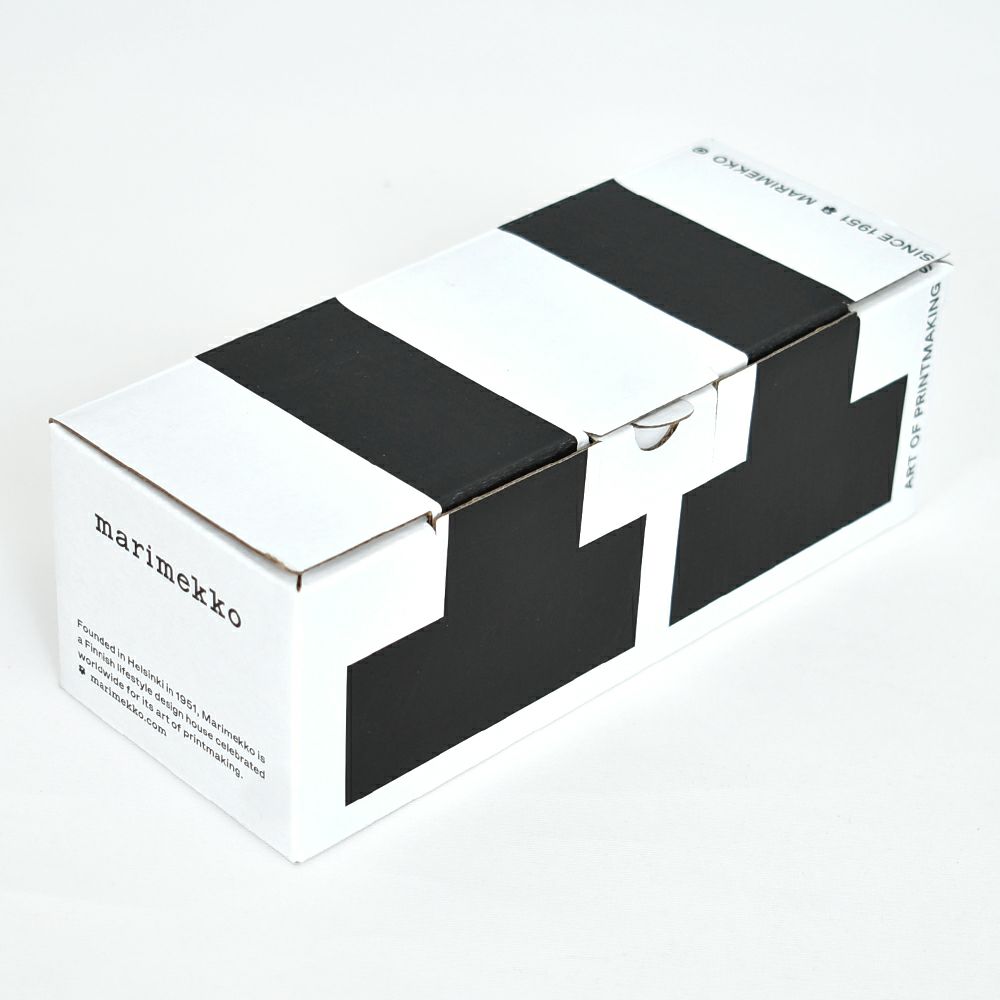 マリメッコ (marimekko) 【日本限定】Unikko コーヒーカップセット（ハンドルなし） ウニッコ 食器 2個セット ギフトボックス ペア 52259-4-73828 52259473828