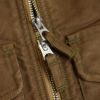 フリーホイーラーズ (FREEWHEELERS) -S-8 AVIATORS' JACKET- 1930~1940s MILITARY IMAGE SUMMER FLYING JACKET Original High Density Jungle Cloth SEPIA BROWN ミリタリージャケット ライトアウター コート 2521006