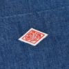 ダントン (DANTON) WOMEN'S DOT BUTTON B.D. SHORT SHIRT S/S 半袖デニムシャツ ブラウス DT-B0336DUG