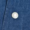 ダントン (DANTON) WOMEN'S DOT BUTTON B.D. SHORT SHIRT S/S 半袖デニムシャツ ブラウス DT-B0336DUG