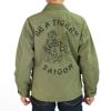 コリンボ (COLIMBO) SOUTHERNMOST BUSH JKT. AMEND #3 -CUSTOM- -BE A TIGER SAIGON- サザンモストブッシュジャケット3rd ミリタリーシャツジャケット カスタムファティーグジャケット ZA-0105