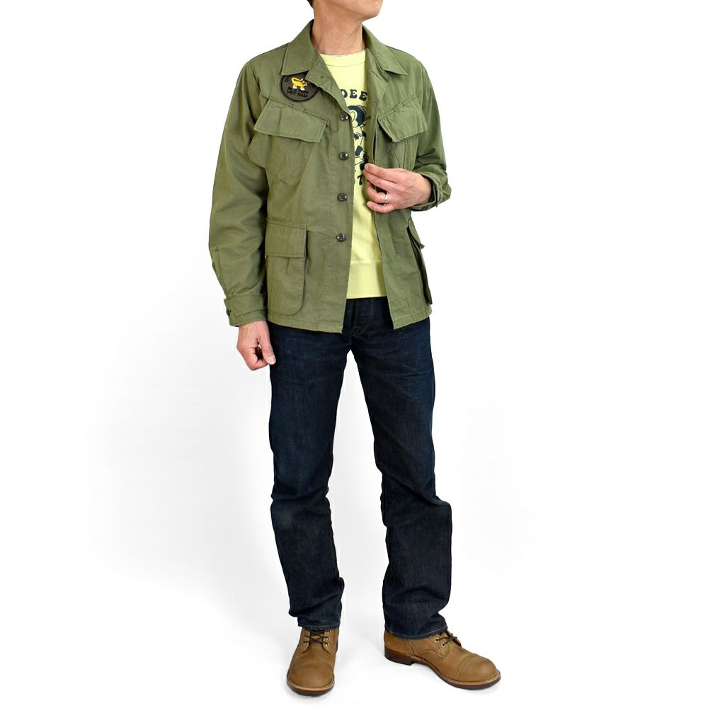 コリンボ (COLIMBO) SOUTHERNMOST BUSH JKT. AMEND #3 -CUSTOM- -BE A TIGER SAIGON- サザンモストブッシュジャケット3rd ミリタリーシャツジャケット カスタムファティーグジャケット ZA-0105