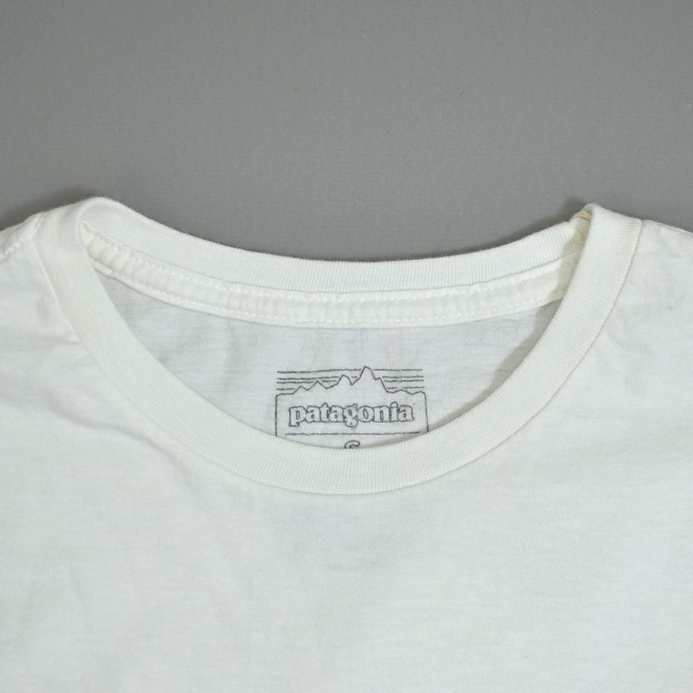 パタゴニア (PATAGONIA) メンズ '73 テキスト ロゴ オーガニック Tシャツ Men's '73 Text Logo Organic T-Shirt 半袖プリントTシャツ 37776
