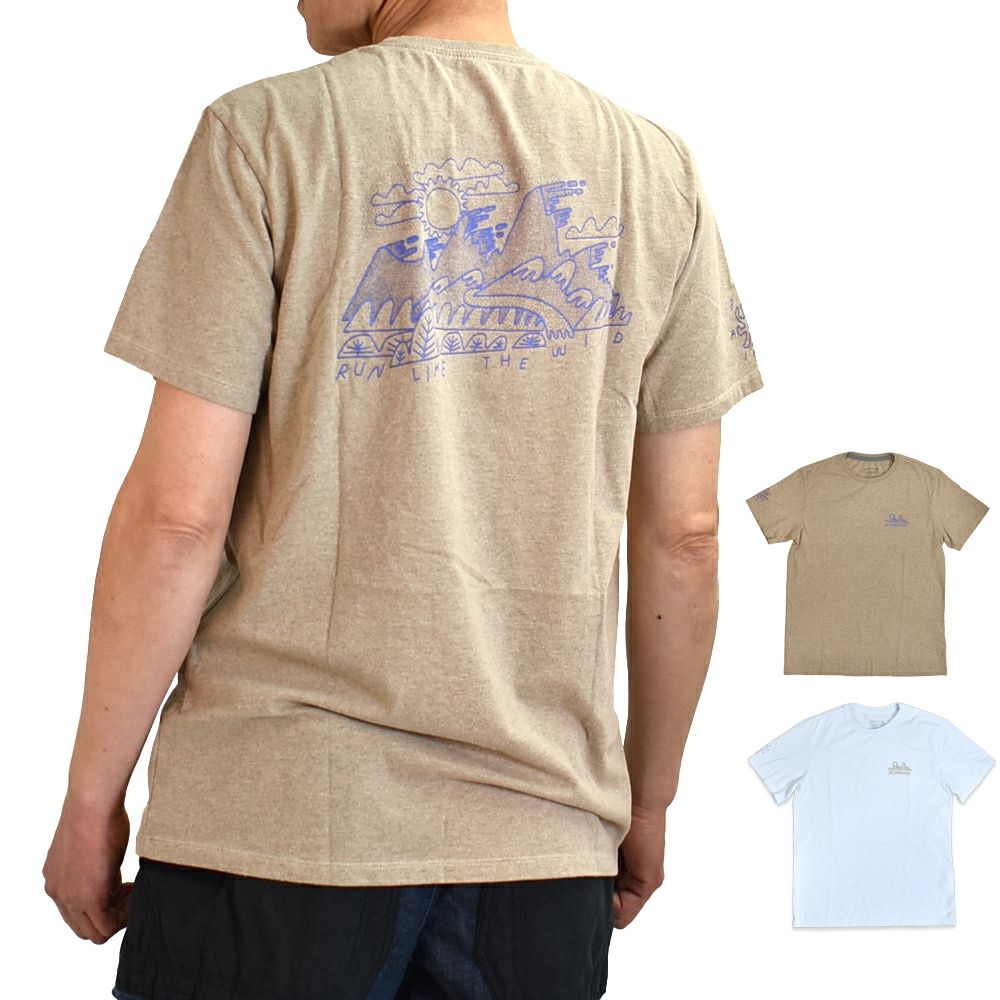 パタゴニア (PATAGONIA) メンズ ウインド ランナー レスポンシビリティー Men's Wind Runner Responsibili-Tee 半袖プリントTシャツ 37799