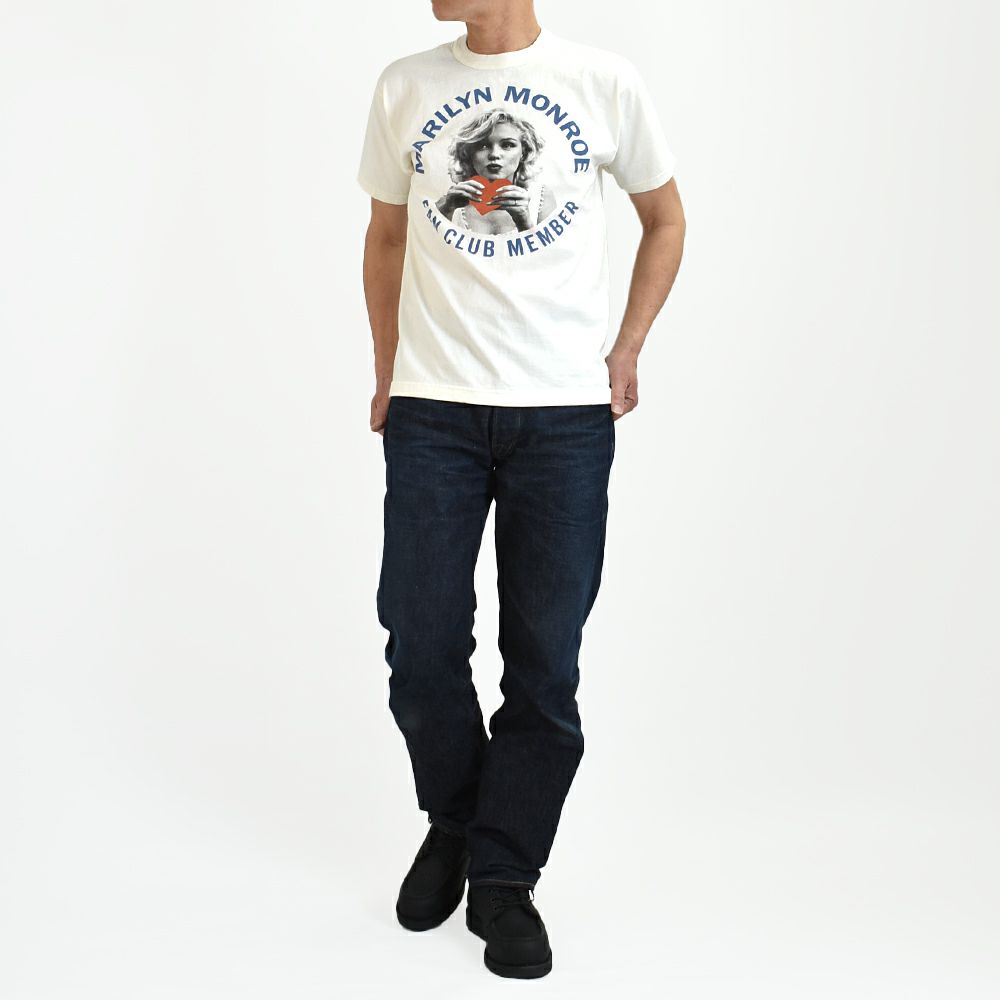 トイズマッコイ (TOYS McCOY) MARILYN MONROE TEE -FAN CLUB MEMBER- 半袖プリントTシャツ マリリン・モンロー TMC2513