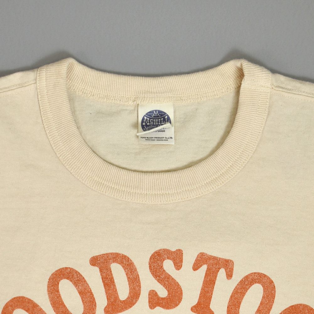 トイズマッコイ (TOYS McCOY) SNOOPY TEE WOODSTOCK 69 -PEACE & MUSIC.- 半袖プリントTシャツ PEANUTS TMC2521