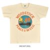 トイズマッコイ (TOYS McCOY) SNOOPY TEE WOODSTOCK 69 -PEACE & MUSIC.- 半袖プリントTシャツ PEANUTS TMC2521 040.NATURAL