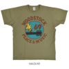 トイズマッコイ (TOYS McCOY) SNOOPY TEE WOODSTOCK 69 -PEACE & MUSIC.- 半袖プリントTシャツ PEANUTS TMC2521 160.OLIVE