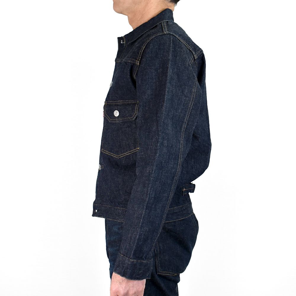 デラックスウエア (DELUXEWARE) VINTAGE FIRST JACKET ノンウォッシュ ヴィンテージファーストデニムジャケット ジージャン ファーストモデル 1949XJ