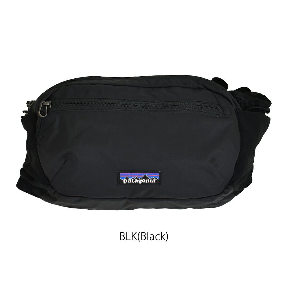 パタゴニア (PATAGONIA) テラヴィア ヒップ パック 5L Terravia Hip Pack ヒップバッグ ウエストバッグ ショルダーバッグ 49021 BLK(Black)