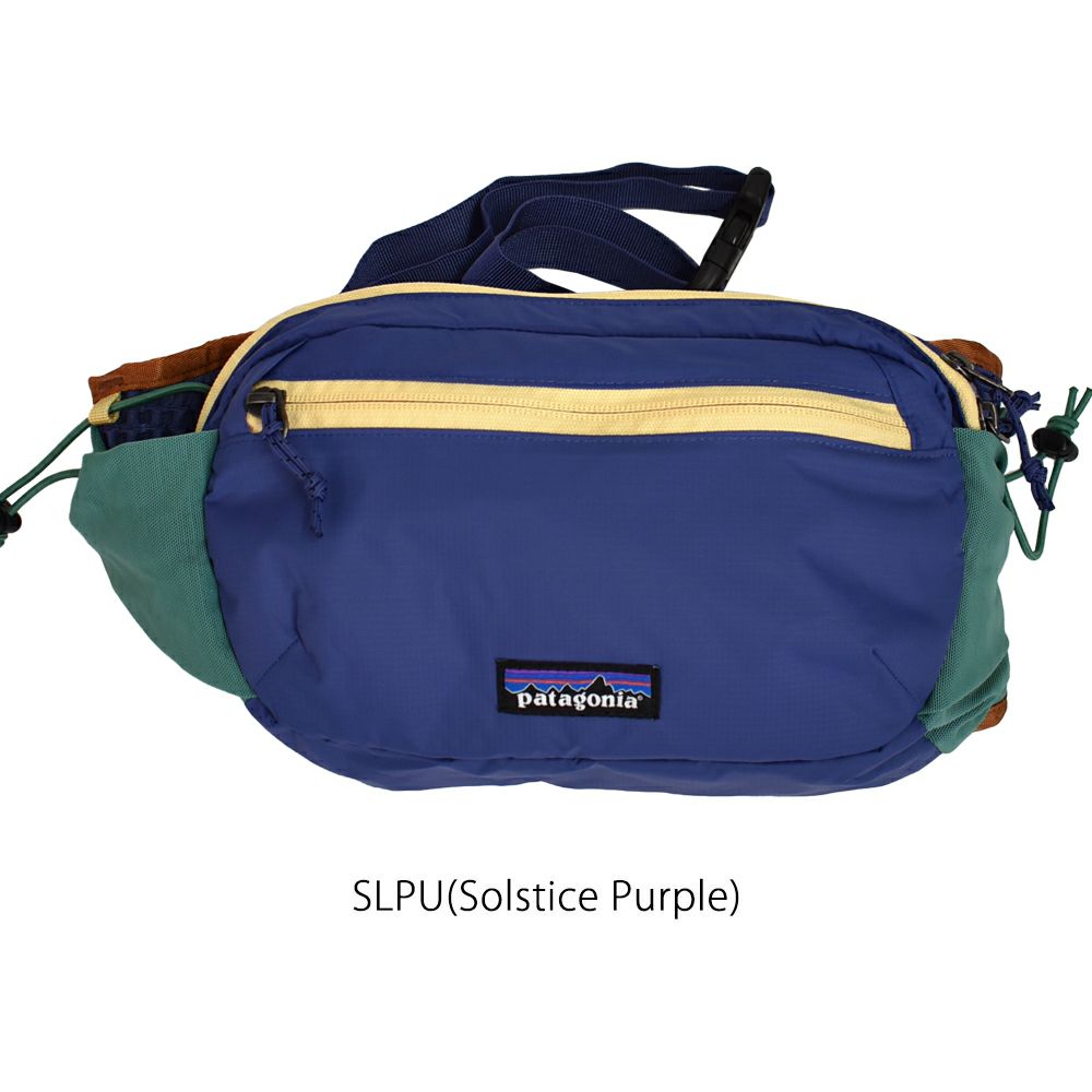 パタゴニア (PATAGONIA) テラヴィア ヒップ パック 5L Terravia Hip Pack ヒップバッグ ウエストバッグ ショルダーバッグ 49021 SLPU(Solstice Purple)
