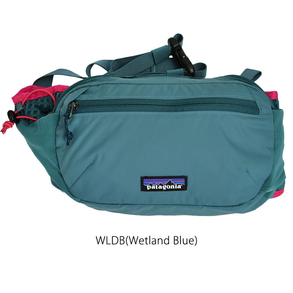 パタゴニア (PATAGONIA) テラヴィア ヒップ パック 5L Terravia Hip Pack ヒップバッグ ウエストバッグ ショルダーバッグ 49021 WLDB(Wetland Blue)