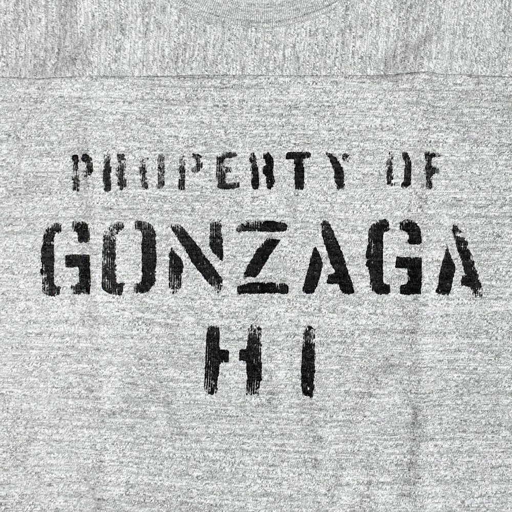 ウエアハウス (WAREHOUSE) Lot 4063 7分袖フットボールT GONZAGA HI 半袖プリントTシャツ ロンT 4063