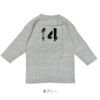 ウエアハウス (WAREHOUSE) Lot 4063 7分袖フットボールT GONZAGA HI 半袖プリントTシャツ ロンT 4063 杢グレー