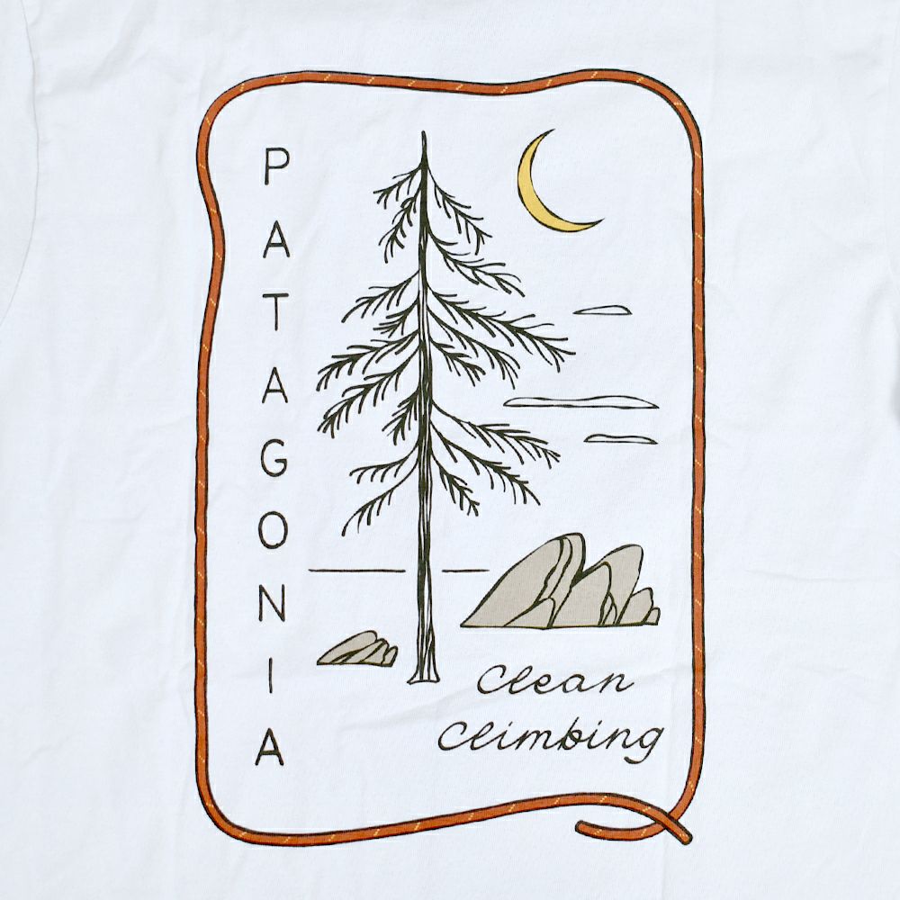 パタゴニア (PATAGONIA) メンズ クリーンクライム ルーツ レスポンシビリティー M's Clean Climb Roots Responsibili-Tee 半袖プリントTシャツ 37795