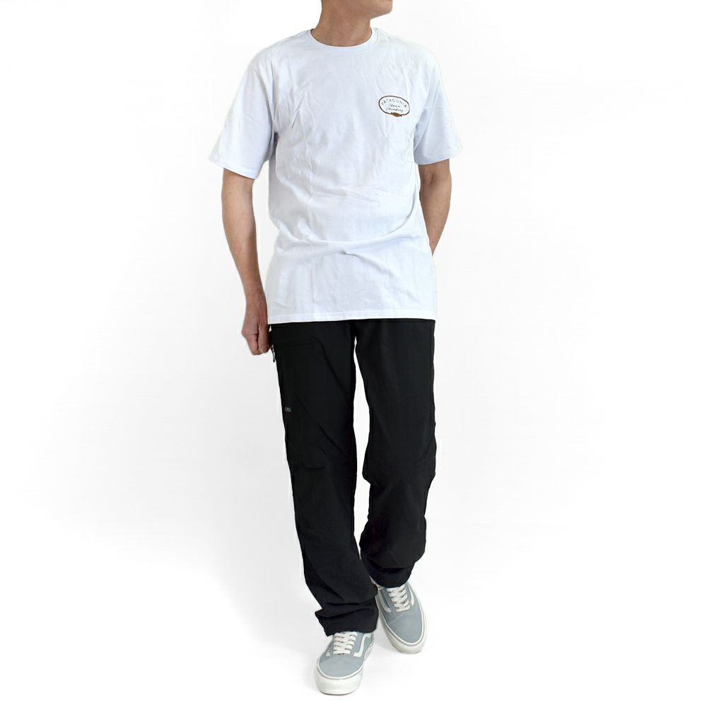 パタゴニア (PATAGONIA) メンズ クリーンクライム ルーツ レスポンシビリティー M's Clean Climb Roots Responsibili-Tee 半袖プリントTシャツ 37795