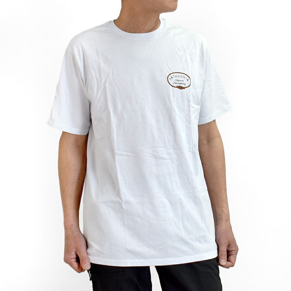 パタゴニア (PATAGONIA) メンズ クリーンクライム ルーツ レスポンシビリティー M's Clean Climb Roots Responsibili-Tee 半袖プリントTシャツ 37795