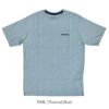 パタゴニア (PATAGONIA) メンズ キャスティング ロゴ レスポンシビリティー M's Casting Logo Responsibili-Tee 半袖プリントTシャツ 37811 TMBL(Thermal Blue)