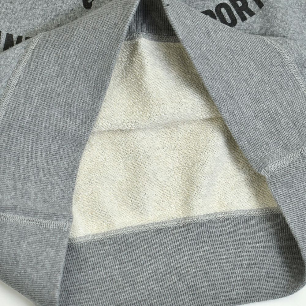 コリンボ (COLIMBO) JACKSONVILLE ATHLE SHIRT =HELICOPTER COMPANY= ジャクソンビル アスレシャツ 長袖プリントスウェットシャツ 前Vセットインスリーブスウェットシャツ ZA-0401