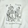 コリンボ (COLIMBO) JACKSONVILLE ATHLE SHIRT =BE A TIGER = ジャクソンビル アスレシャツ 長袖プリントスウェットシャツ 前Vセットインスリーブスウェットシャツ ZA-0402
