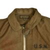 フリーホイーラーズ (FREEWHEELERS) -GILMORE OIL- S-8 AVIATORS' JACKET 1930~1940s MILITARY & MOTOR CULTURE IMAGE CUSTOM JACKET Original High Density Jungle Cloth SEPIA BROWN ミリタリージャケット ライトアウター コート カスタム 2521007