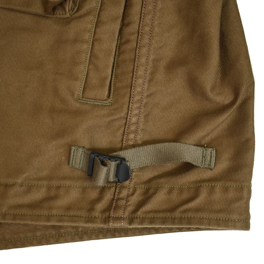 フリーホイーラーズ (FREEWHEELERS) -GILMORE OIL- S-8 AVIATORS' JACKET 1930~1940s MILITARY & MOTOR CULTURE IMAGE CUSTOM JACKET Original High Density Jungle Cloth SEPIA BROWN ミリタリージャケット ライトアウター コート カスタム 2521007