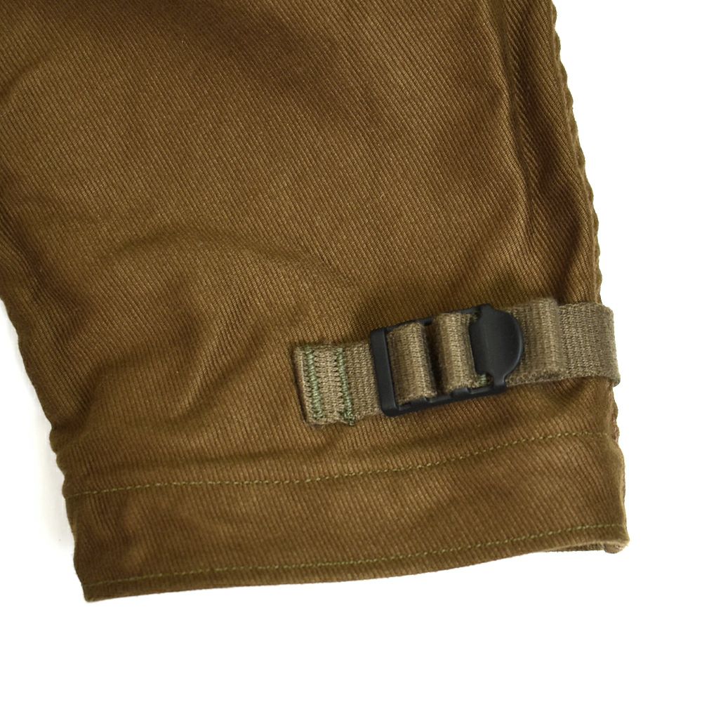 フリーホイーラーズ (FREEWHEELERS) -GILMORE OIL- S-8 AVIATORS' JACKET 1930~1940s MILITARY & MOTOR CULTURE IMAGE CUSTOM JACKET Original High Density Jungle Cloth SEPIA BROWN ミリタリージャケット ライトアウター コート カスタム 2521007