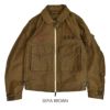 フリーホイーラーズ (FREEWHEELERS) -GILMORE OIL- S-8 AVIATORS' JACKET 1930~1940s MILITARY & MOTOR CULTURE IMAGE CUSTOM JACKET Original High Density Jungle Cloth SEPIA BROWN ミリタリージャケット ライトアウター コート カスタム 2521007 SEPIA BROWN