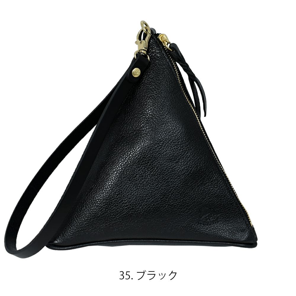 イルビゾンテ (IL BISONTE) ハンドバッグ テトラ パーティーバッグ レザーバッグ 54242-3-05113 54242305113 35.ブラック