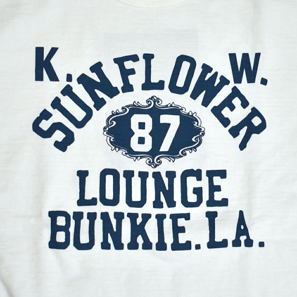 デラックスウエア (DELUXEWARE) SUNFLOWER 半袖プリントTシャツ DXTS-2501