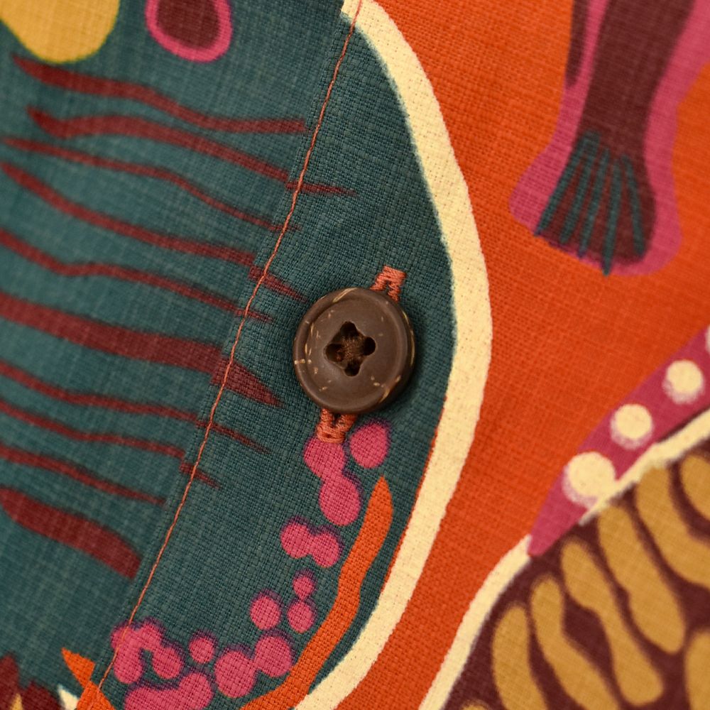 パタゴニア (PATAGONIA) メンズ タイダル スレッズ キャンプ シャツ M's Tidal Threads Camp Shirt 半袖アロハプリントシャツ 52567