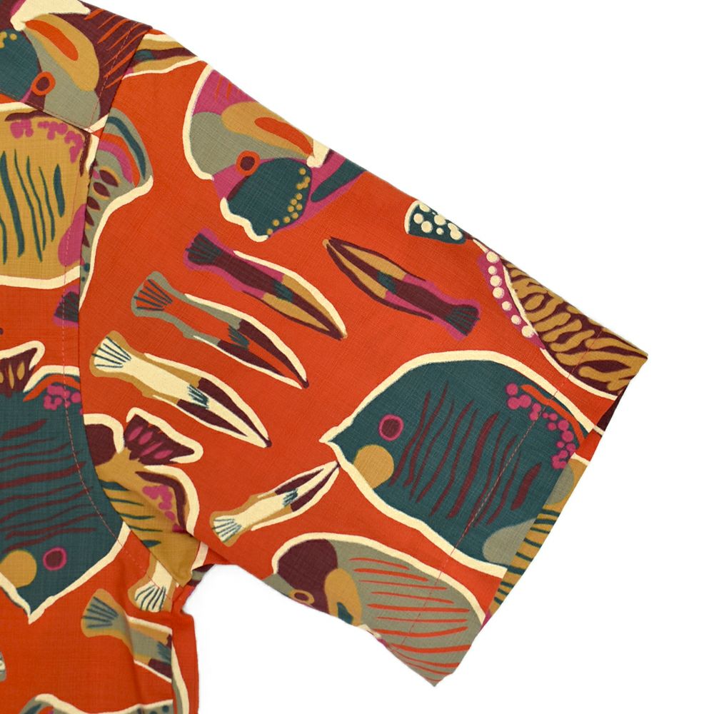 パタゴニア (PATAGONIA) メンズ タイダル スレッズ キャンプ シャツ M's Tidal Threads Camp Shirt 半袖アロハプリントシャツ 52567