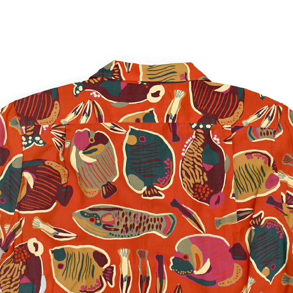 パタゴニア (PATAGONIA) メンズ タイダル スレッズ キャンプ シャツ M's Tidal Threads Camp Shirt 半袖アロハプリントシャツ 52567
