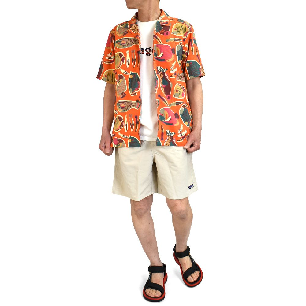 パタゴニア (PATAGONIA) ウィメンズ バギーズ ロング W's Baggies Longs レディースショートパンツ 股下18cm 57035