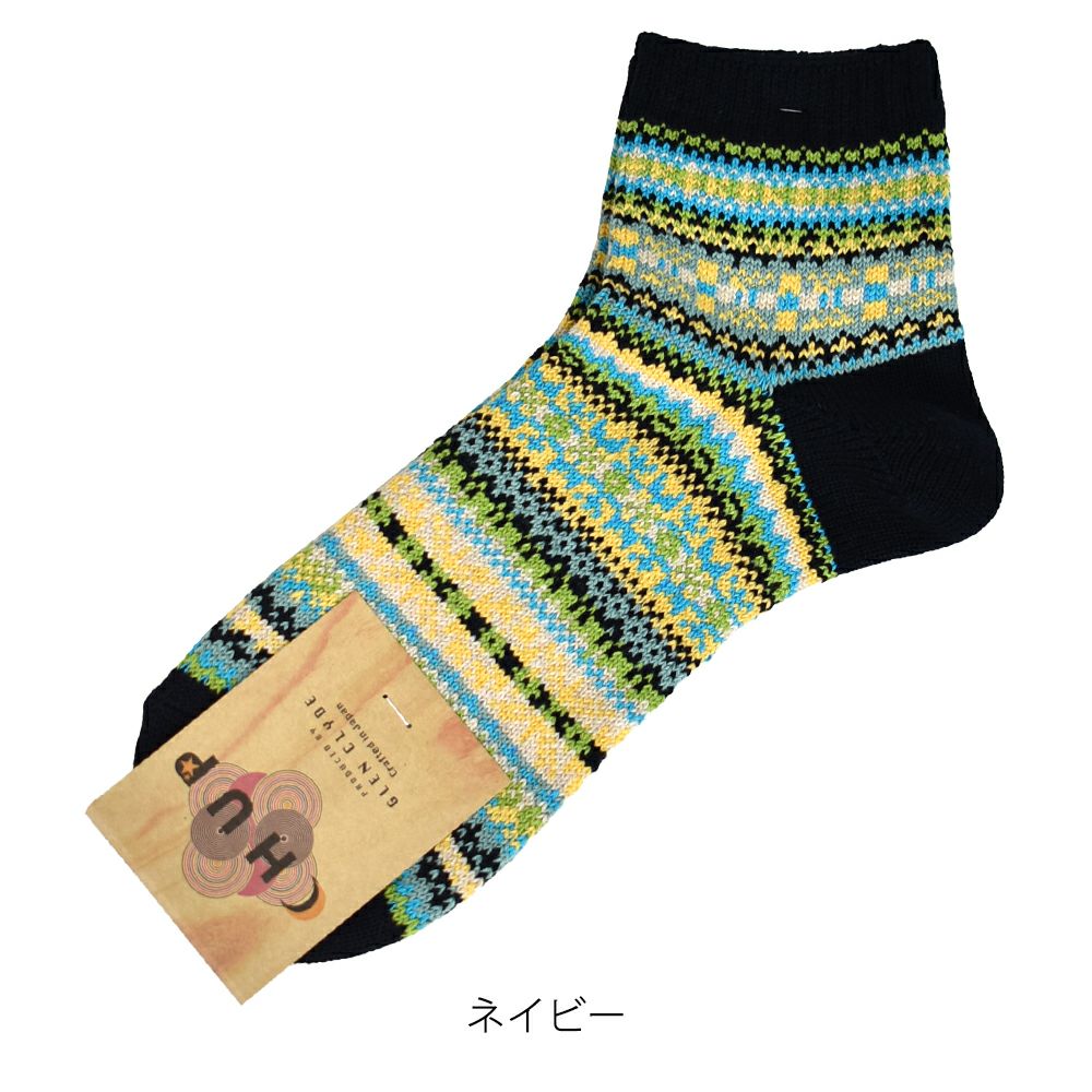 チュプ (CHUP) KEIJU（ケイヨ） ソックス 靴下 1500 ネイビー