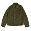 フリーホイーラーズ (FREEWHEELERS) -DECK WORKER JACKET- 1940~1950s U.S.NAVY MILITARY IMAGE CLOTHING Origibal High Density Jungle Cloth DARK KHAKI GREEN デッキワークジャケット ライトアウター 2521010