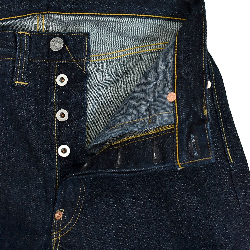 フリーホイーラーズ (FREEWHEELERS) -Lot S601 XX 1945- 5POCKET JEANS IN THE SECOND HALF OF 1945 WORLD WWⅡ MODEL Original 14oz Indigo Denim 大戦モデル ジーンズ デニムパンツ ジーパン 2522003