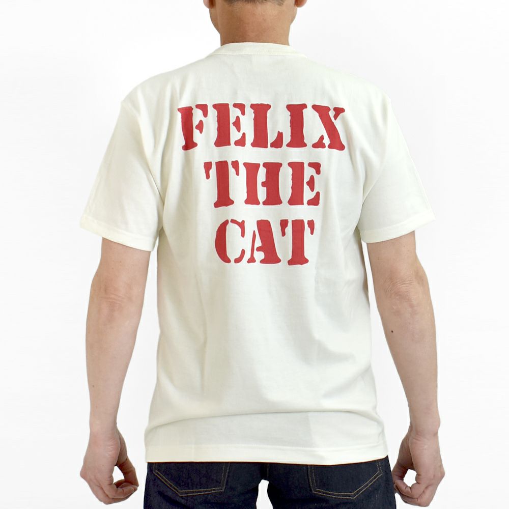 トイズマッコイ (TOYS McCOY) FELIX THE CAT TEE -TOUGH MINDED- 半袖プリントTシャツ TMC2501