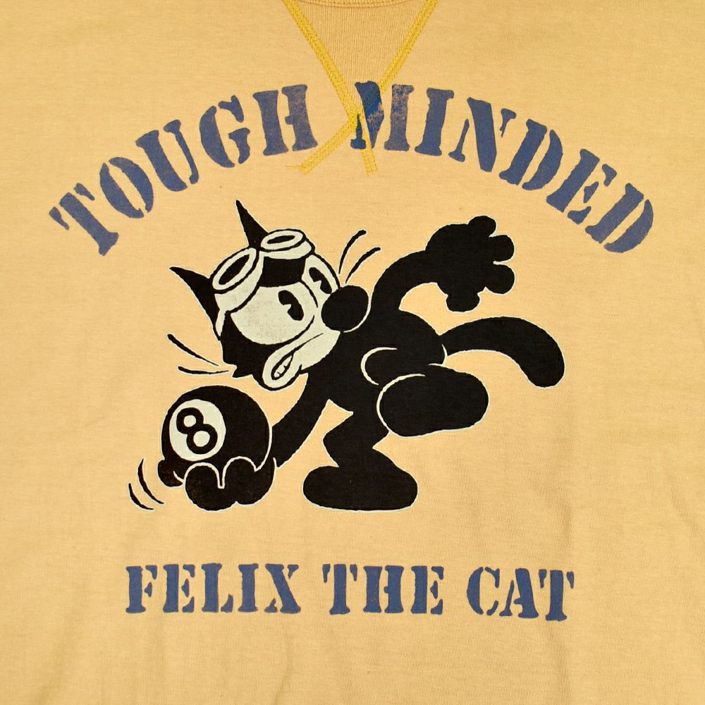 トイズマッコイ (TOYS McCOY) FELIX THE CAT TEE -TOUGH MINDED- 半袖プリントTシャツ TMC2501