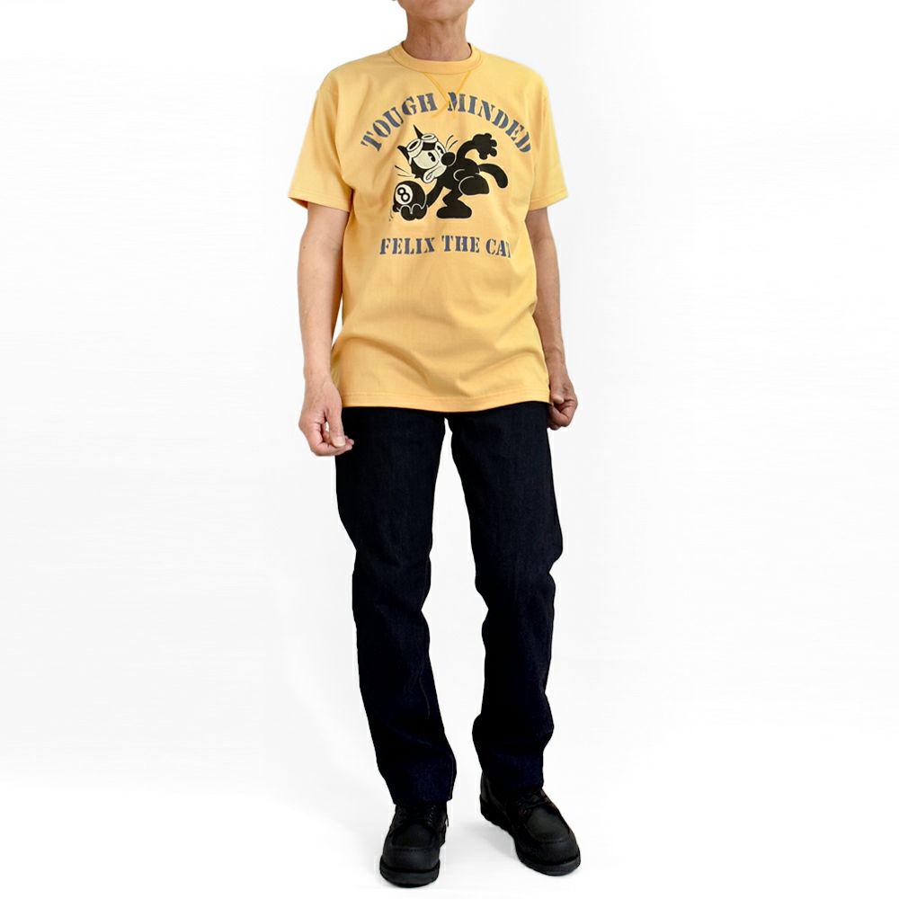 トイズマッコイ (TOYS McCOY) FELIX THE CAT TEE -TOUGH MINDED- 半袖プリントTシャツ TMC2501