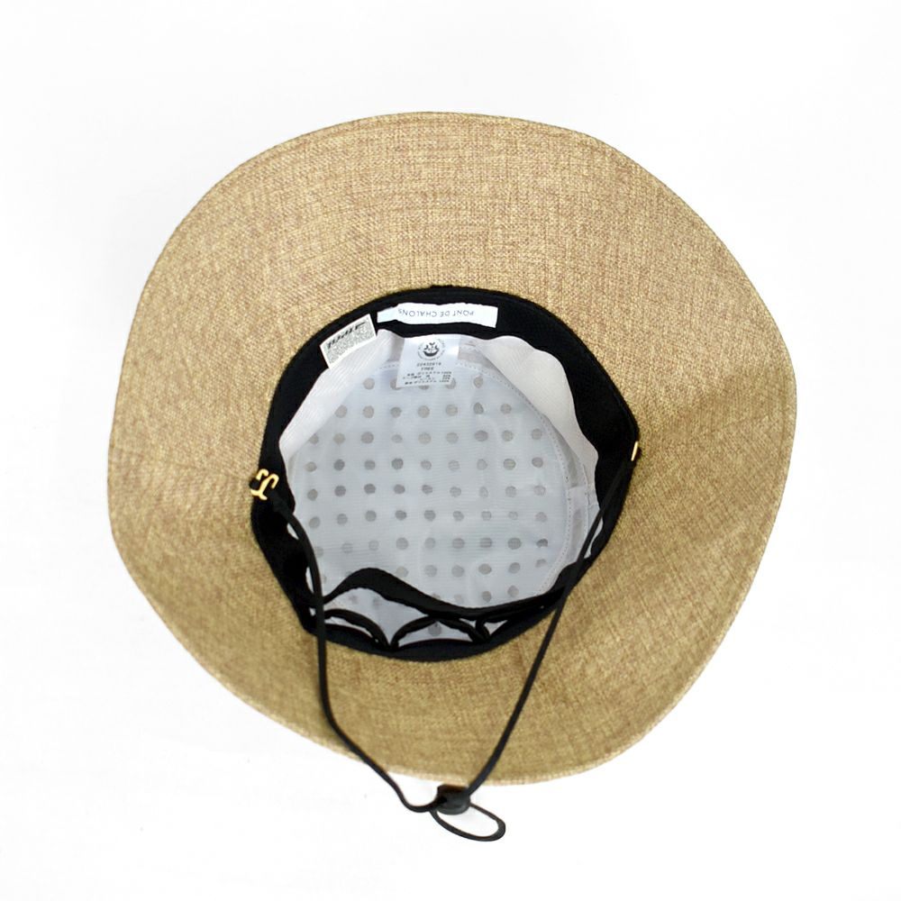 ポンデシャロン (PONT DE CHALONS) ジュートライクハット 帽子 折りたたみHAT UV加工 コカゲル 日除け 22432819
