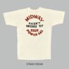 フリーホイーラーズ (FREEWHEELERS) -MIDWAY GASOLINE- Vintage Style Medium Weight Jersey STRAW CREAM / FADE NAVY 半袖プリントTシャツ 2525009 STRAW CREAM