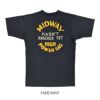 フリーホイーラーズ (FREEWHEELERS) -MIDWAY GASOLINE- Vintage Style Medium Weight Jersey STRAW CREAM / FADE NAVY 半袖プリントTシャツ 2525009 FADE NAVY