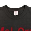 フリーホイーラーズ (FREEWHEELERS) -Mal Ord- Vintage Style Medium Weight Jersey JET BLACK 半袖プリントTシャツ フロッキープリント 2525016